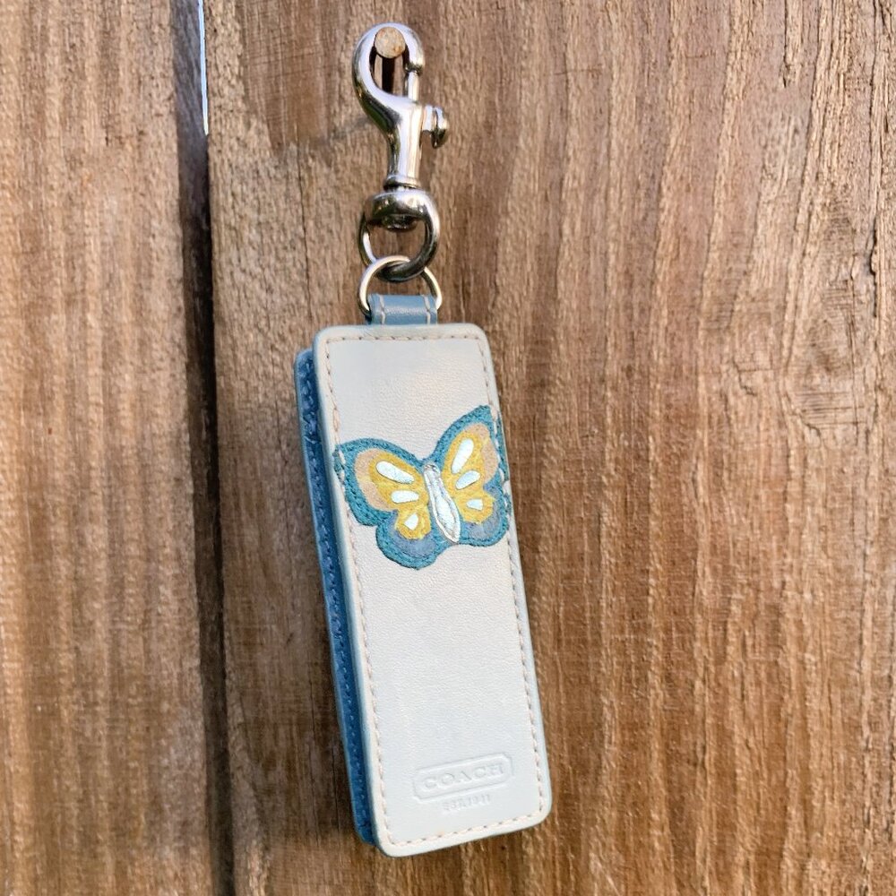 Coach Butterfly Cluster Bag Charm - Picture 11 of 11